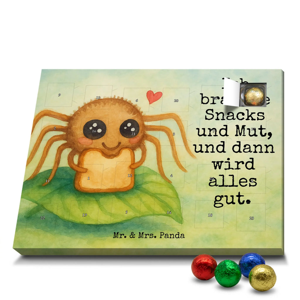 Chocolate advent calendar Spider Agathe Sandwich Design Spider Agathe, Spider