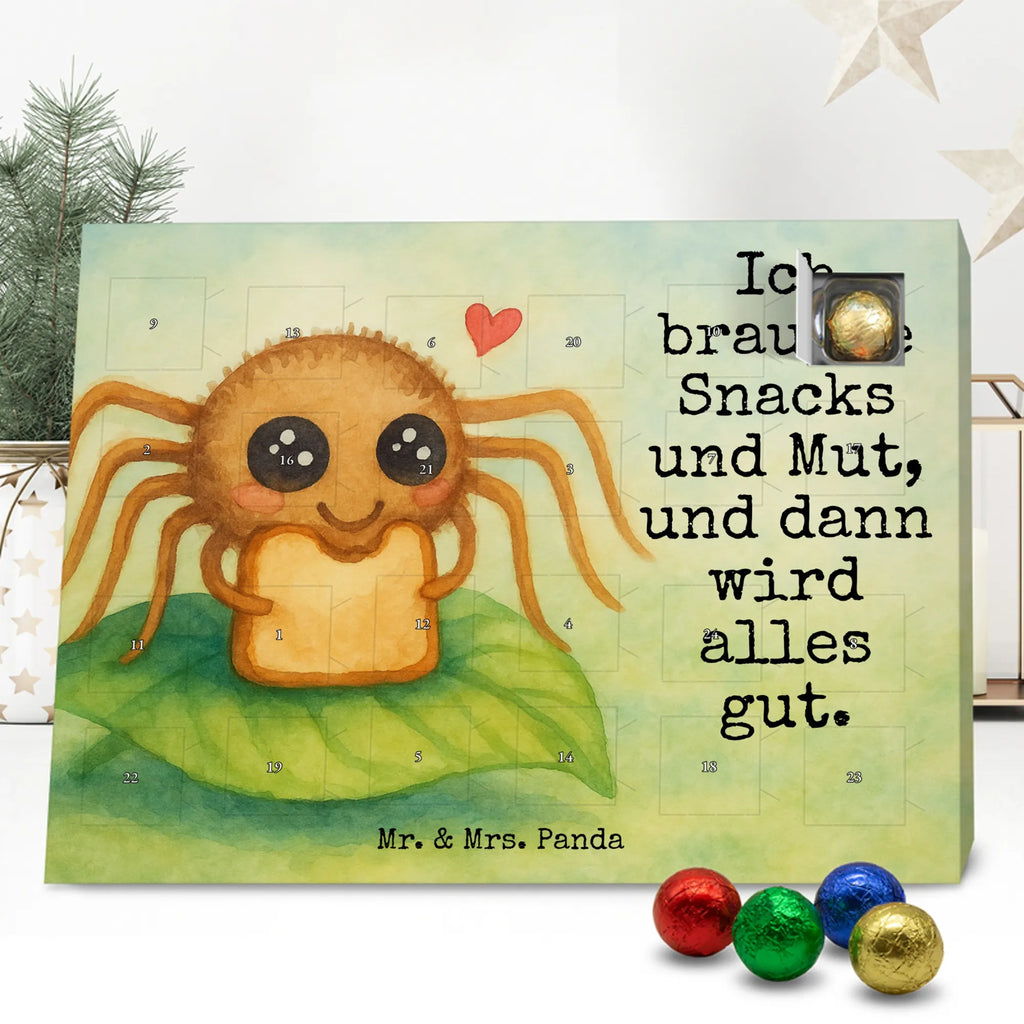 Chocolate advent calendar Spider Agathe Sandwich Design Spider Agathe, Spider