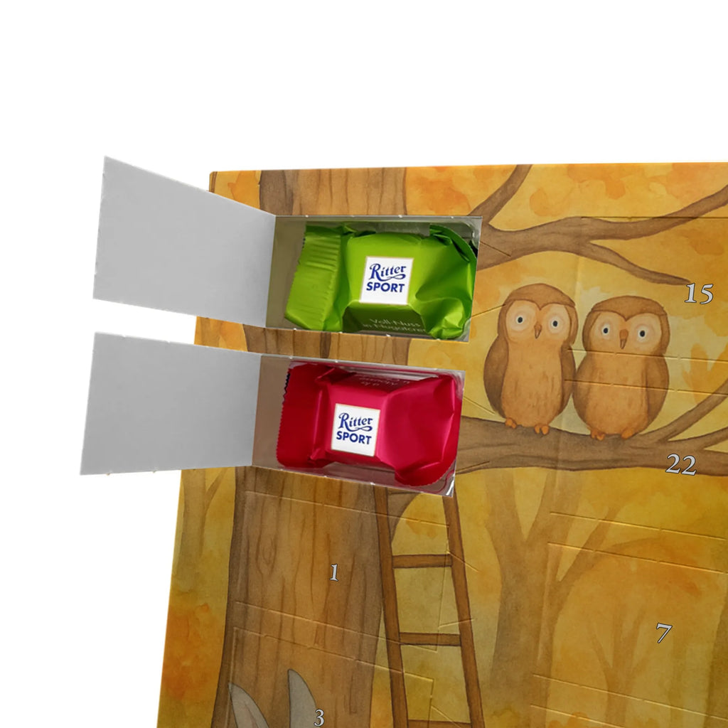 Chocolate advent calendar forest animals picnic Design card, gift ideas, gifts, small animals, cute, cute animal motives, hand drawn, funny sayings, good mood, special gifts, animal lover, mouse, forest, hare, squirrel, forest animals, picnic