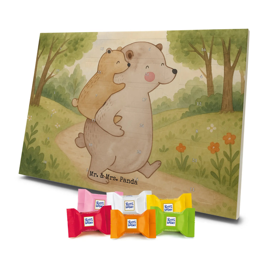 Chocolate advent calendar Papa Bear Design Father's Day, Mother's Day, birthday, father's day, present, uncle