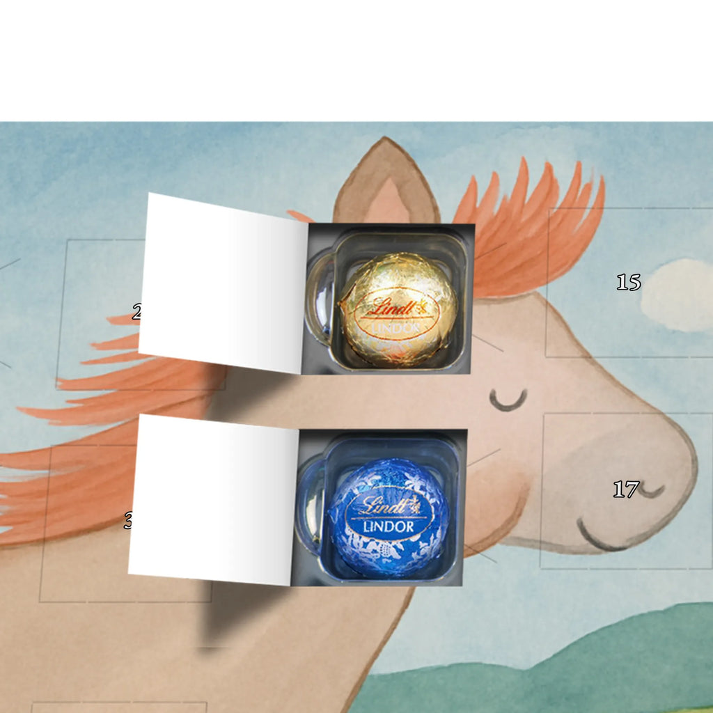 Chocolate advent calendar Horse Jump Design farm, farm animals, animals, horse, horses, horse stable, stable, horse owner, riding out, riding