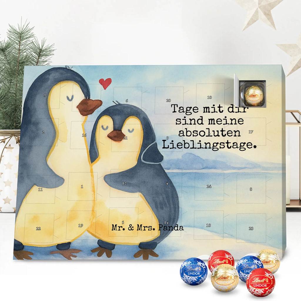Chocolate advent calendar Penguin embrace Design North Pole, Penguins, wedding, wedding gift, love gift, lovers, anniversary, proof of love, wedding day