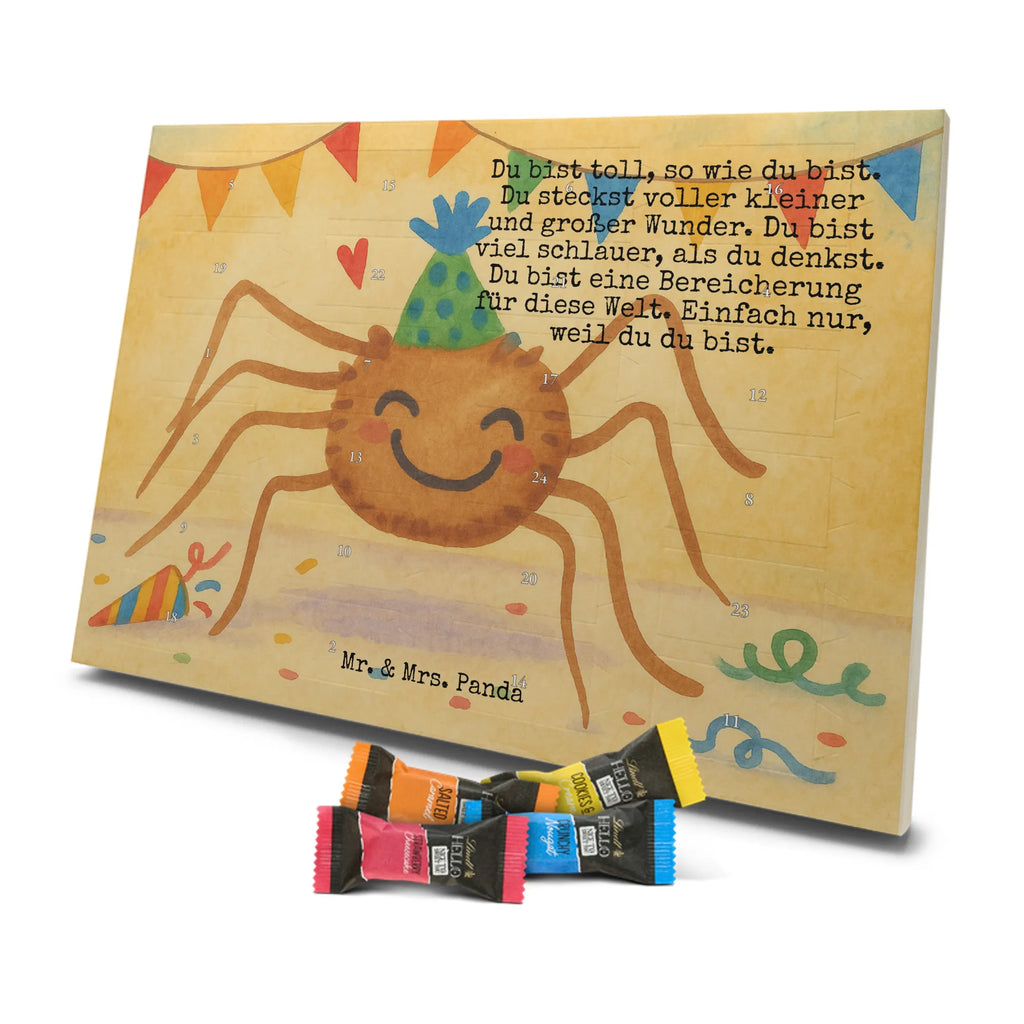 Chocolate advent calendar Spider Agathe Party Design Spider Agathe, Spider