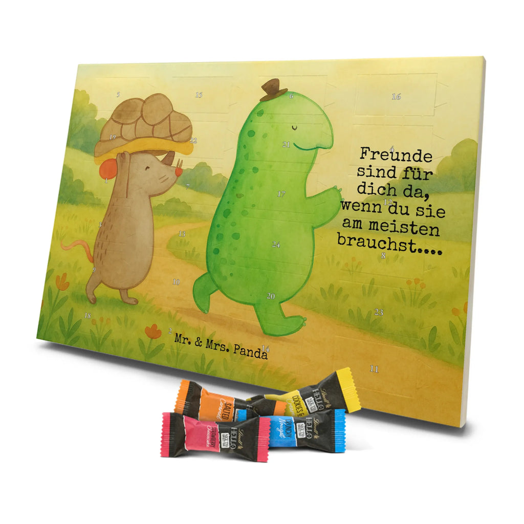 Chocolate advent calendar tortoise Mouse Design gift, gift ideas, cute, illustrated, tortoise, reptile, ancient creature, sweet, birthday gift, turtle gift items, funny turtle gifts, pet turtles, best friend, sister or daughter, turtle lover, friends, mouse, girlfriends