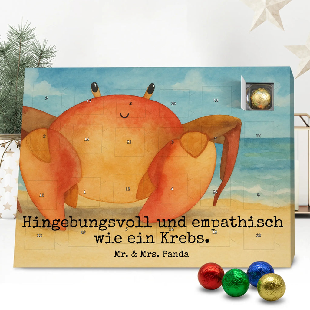 Chocolate advent calendar Star sign Cancer Design constellations, birthdays, astrology, date of birth, month of birth, crab zodiac sign, crab present, present june, birthday june, crabs, present july, birthday july, crab, sea animal, present sea