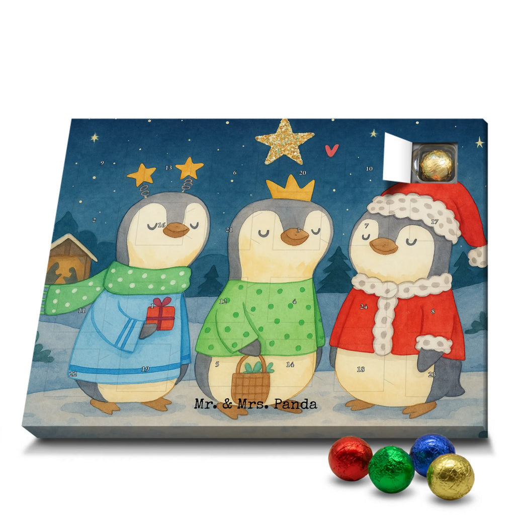 Chocolate advent calendar wintertime Holy Three Kings Design Christmas time, snow, Santa Claus, Epiphany, Christmas days, Christmas present, Christmas Eve