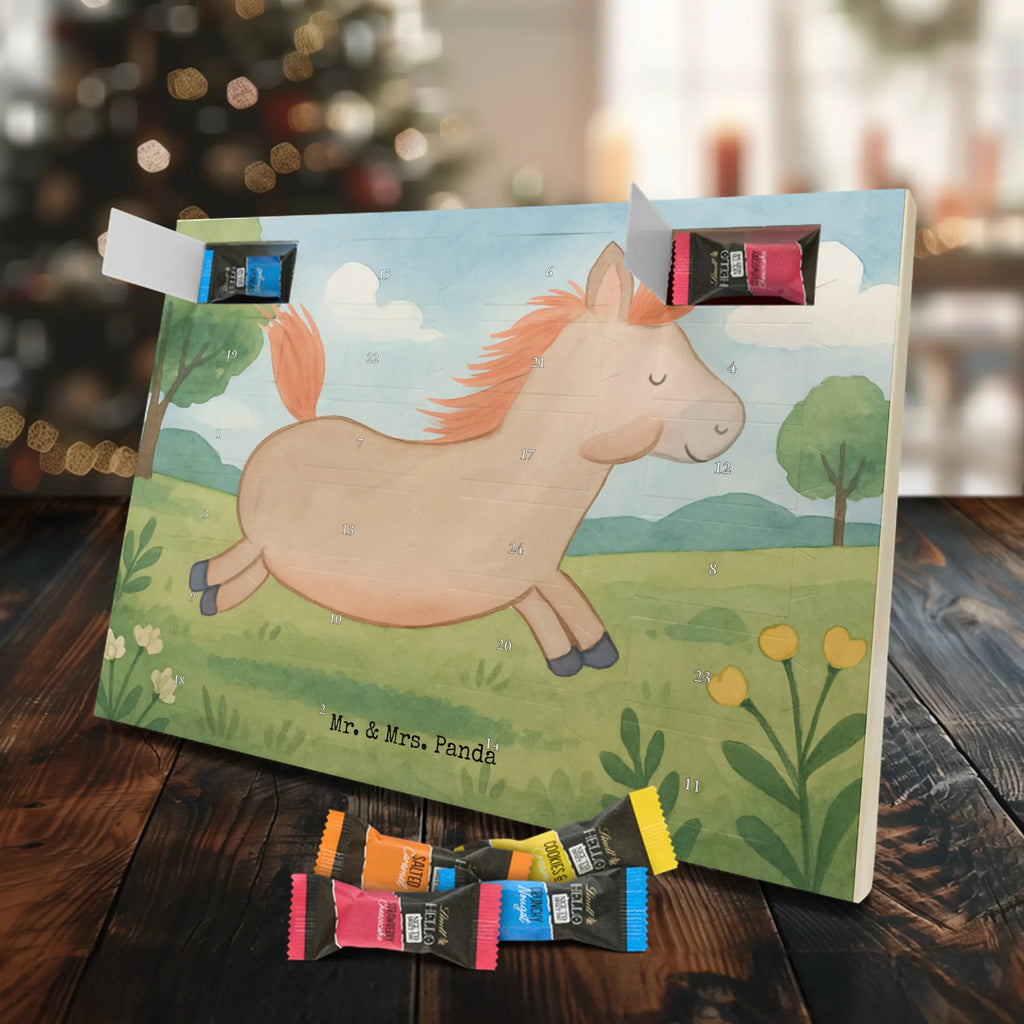 Chocolate advent calendar Horse Jump Design farm, farm animals, animals, horse, horses, horse stable, stable, horse owner, riding out, riding