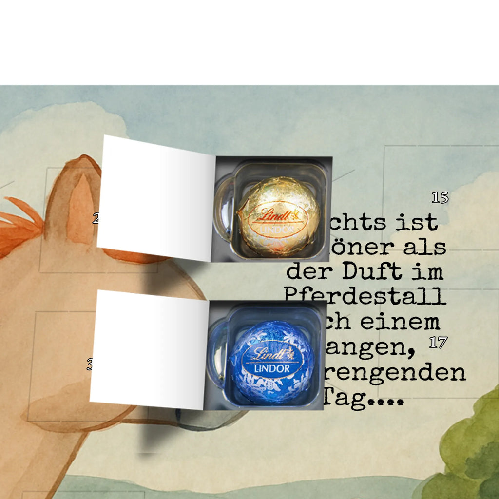 Chocolate advent calendar Horse Jump Design farm, farm animals, animals, horse, horses, horse stable, stable, horse owner, riding out, riding