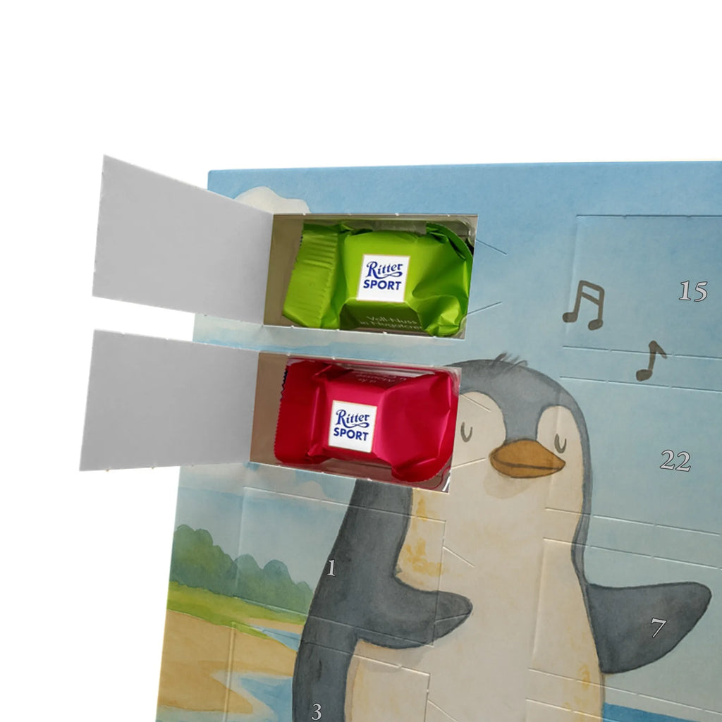 Chocolate advent calendar Penguin surfer Design North Pole, Penguins, surfers, surfing, waves, penguins, holidays, wave riding