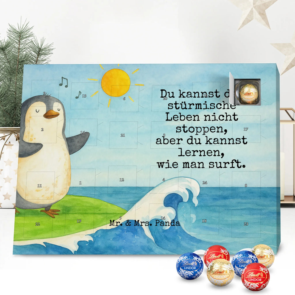 Chocolate advent calendar Penguin surfer Design North Pole, Penguins, surfers, surfing, waves, penguins, holidays, wave riding