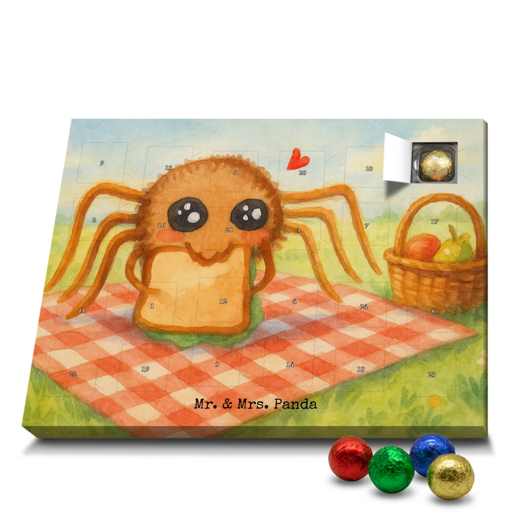 Chocolate advent calendar Spider Agathe Sandwich Design Spider Agathe, Spider