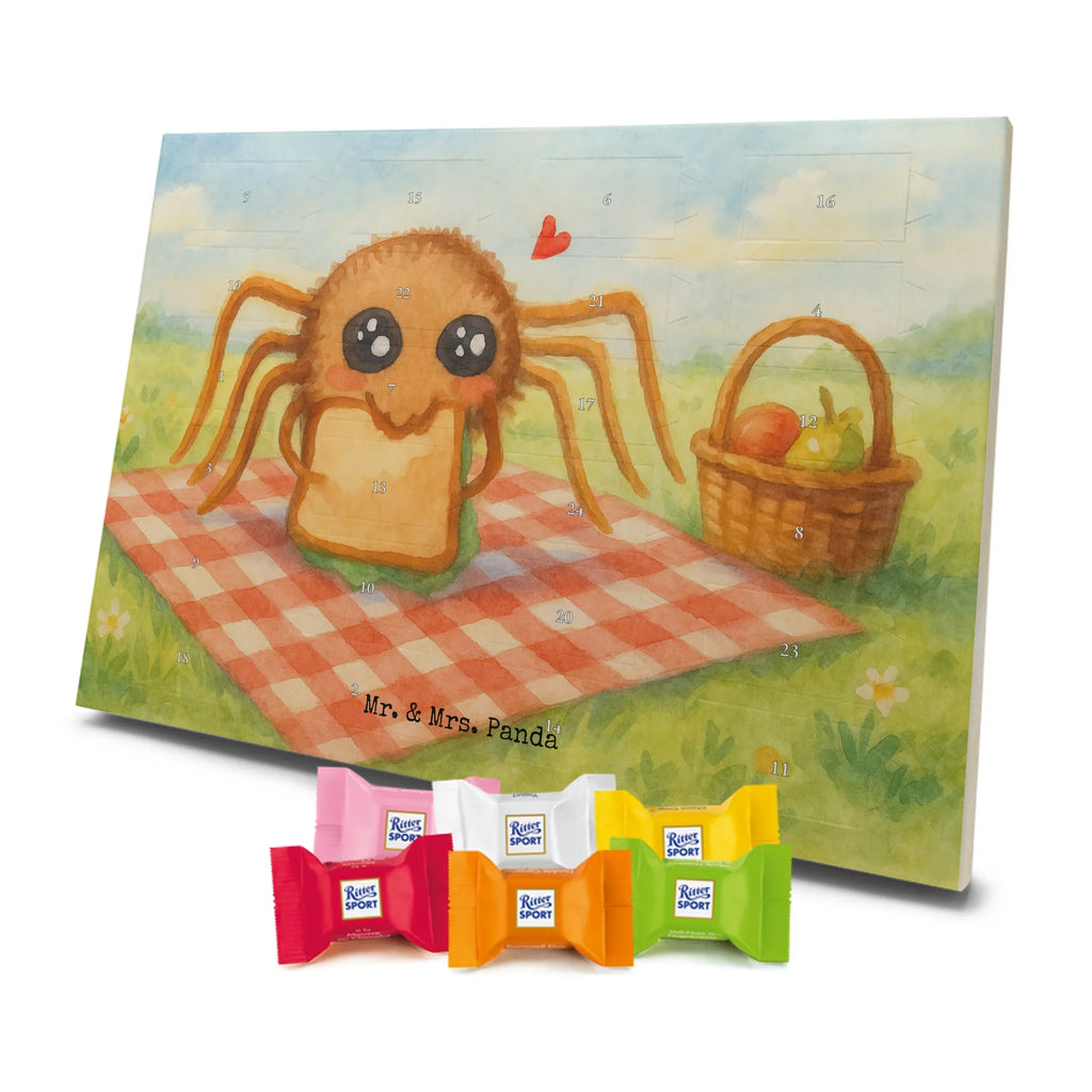 Chocolate advent calendar Spider Agathe Sandwich Design Spider Agathe, Spider