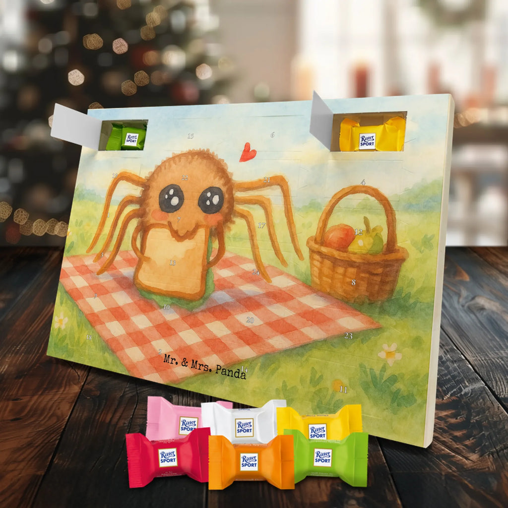 Chocolate advent calendar Spider Agathe Sandwich Design Spider Agathe, Spider