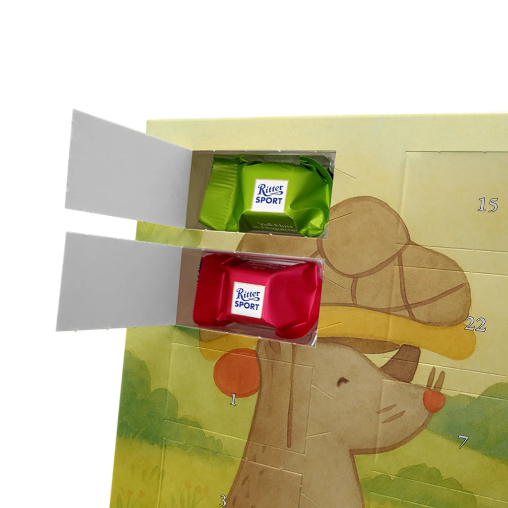 Chocolate advent calendar tortoise Mouse Design gift, gift ideas, cute, illustrated, tortoise, reptile, ancient creature, sweet, birthday gift, turtle gift items, funny turtle gifts, pet turtles, best friend, sister or daughter, turtle lover, friends, mouse, girlfriends