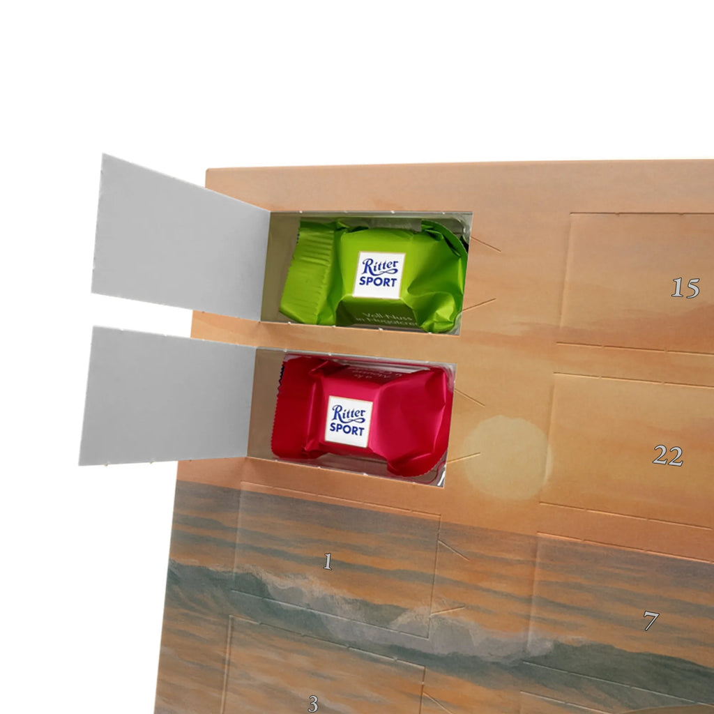 Chocolate advent calendar seal Laugh Design gift ideas, gifts, card, animal lover, special gifts, good mood, funny sayings, hand drawn, cute animal motives, cute, small animals, Baltic Sea, Seal, North Sea, Sea animal, Seals