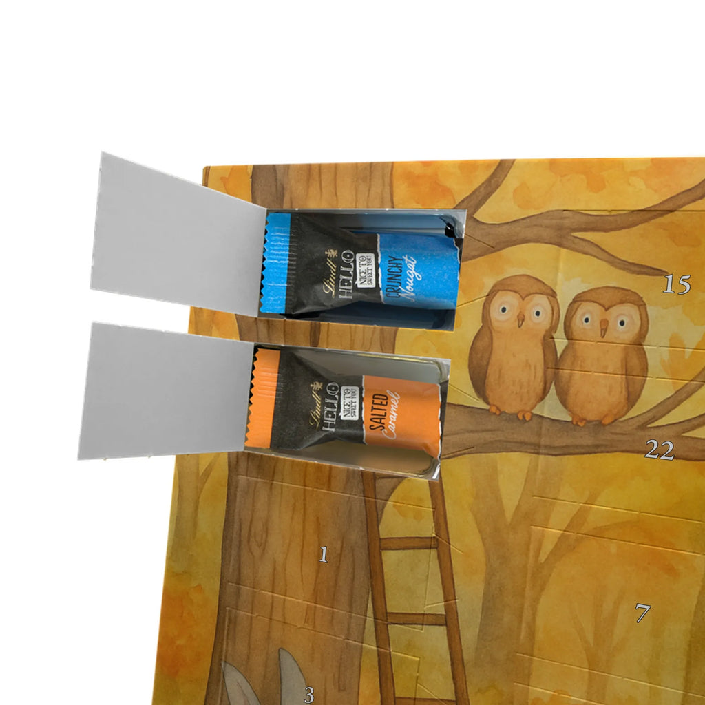 Chocolate advent calendar forest animals picnic Design card, gift ideas, gifts, small animals, cute, cute animal motives, hand drawn, funny sayings, good mood, special gifts, animal lover, mouse, forest, hare, squirrel, forest animals, picnic