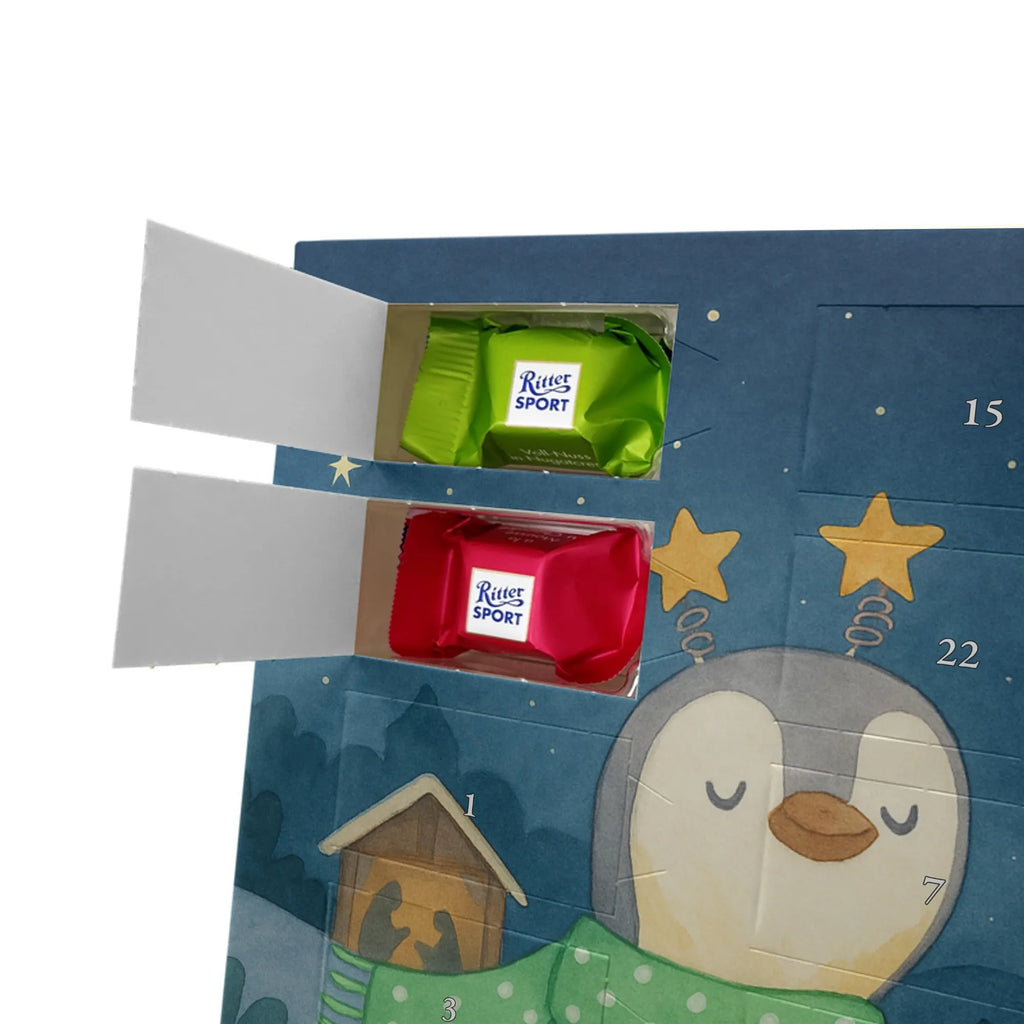 Chocolate advent calendar wintertime Holy Three Kings Design Christmas time, snow, Santa Claus, Epiphany, Christmas days, Christmas present, Christmas Eve