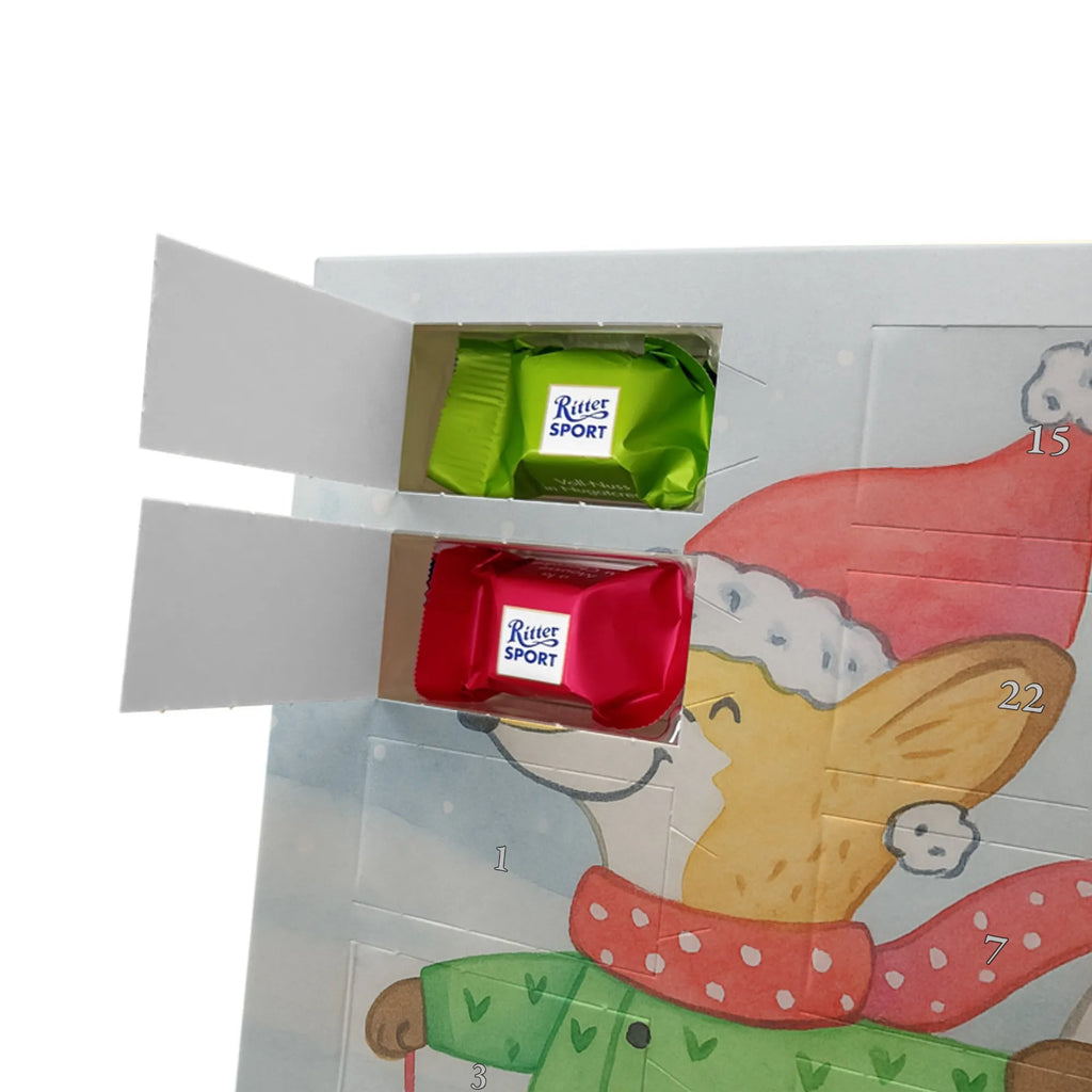 Chocolate advent calendar Fox skates Design snow, Christmas time, christmas days, fir tree, christmas time, christmas tree, christmas present, santa claus, christmas eve