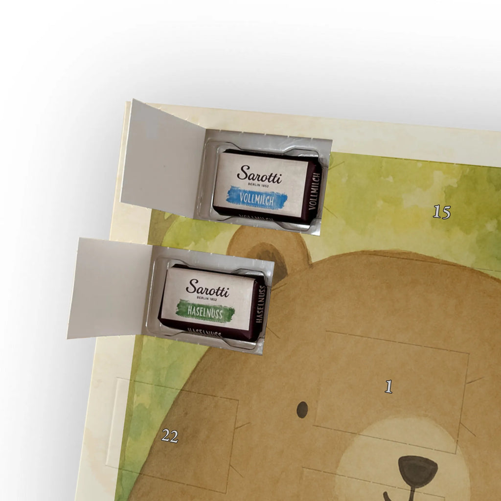 Chocolate advent calendar bear Feeling Design teddy bear, cuddly toy, Madness