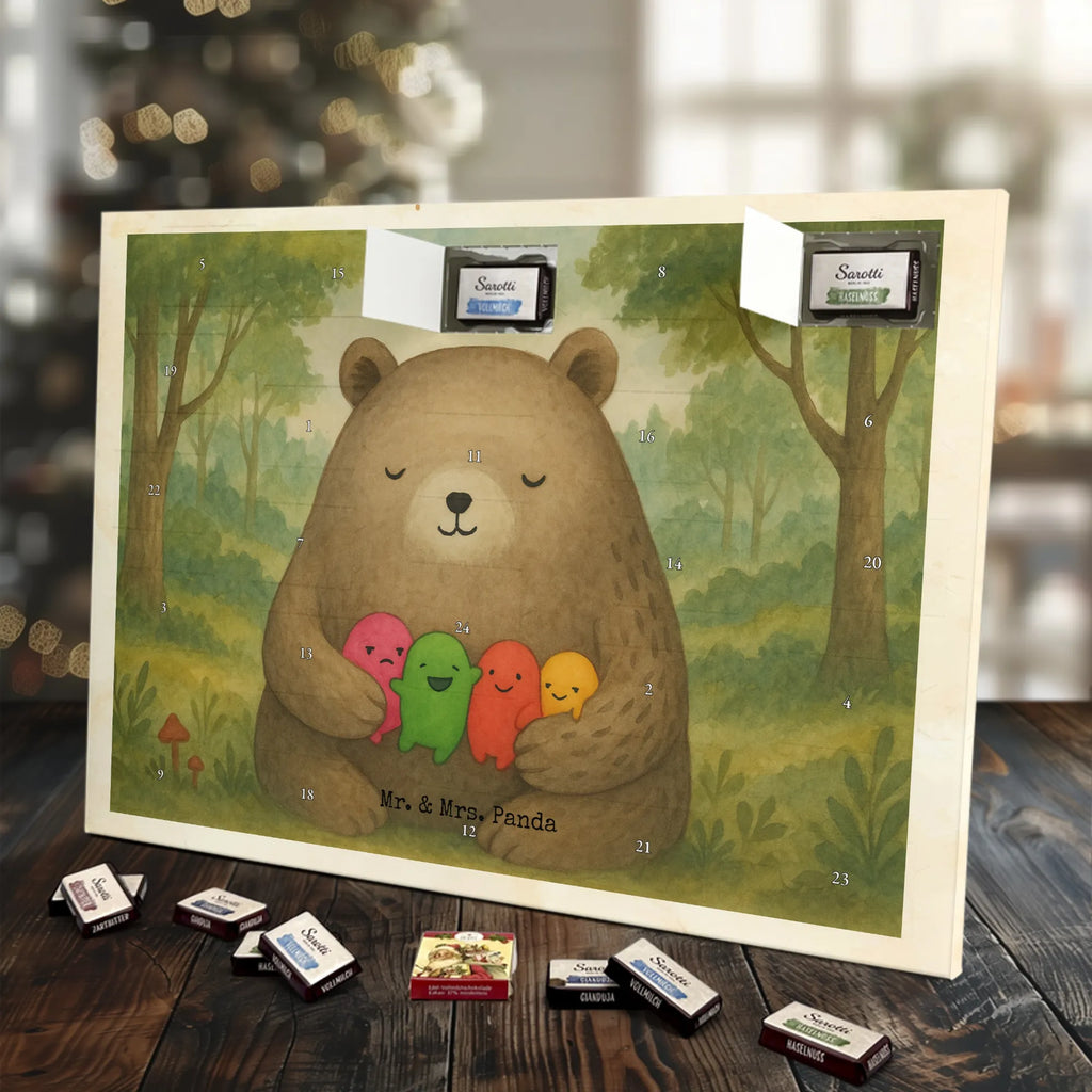 Chocolate advent calendar bear Feeling Design teddy bear, cuddly toy, Madness