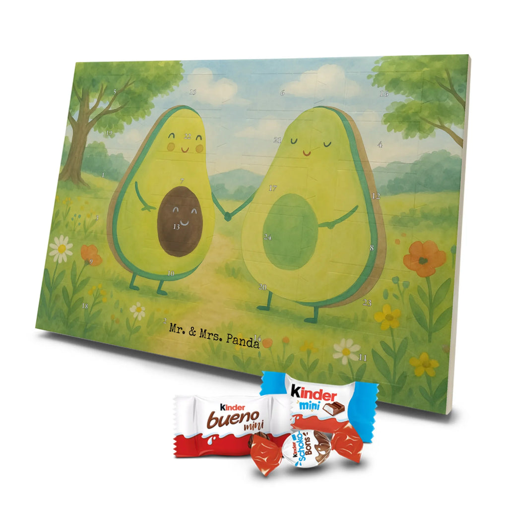 Chocolate advent calendar avocado pair Design vegetables, birth, children, pregnancy, wedding