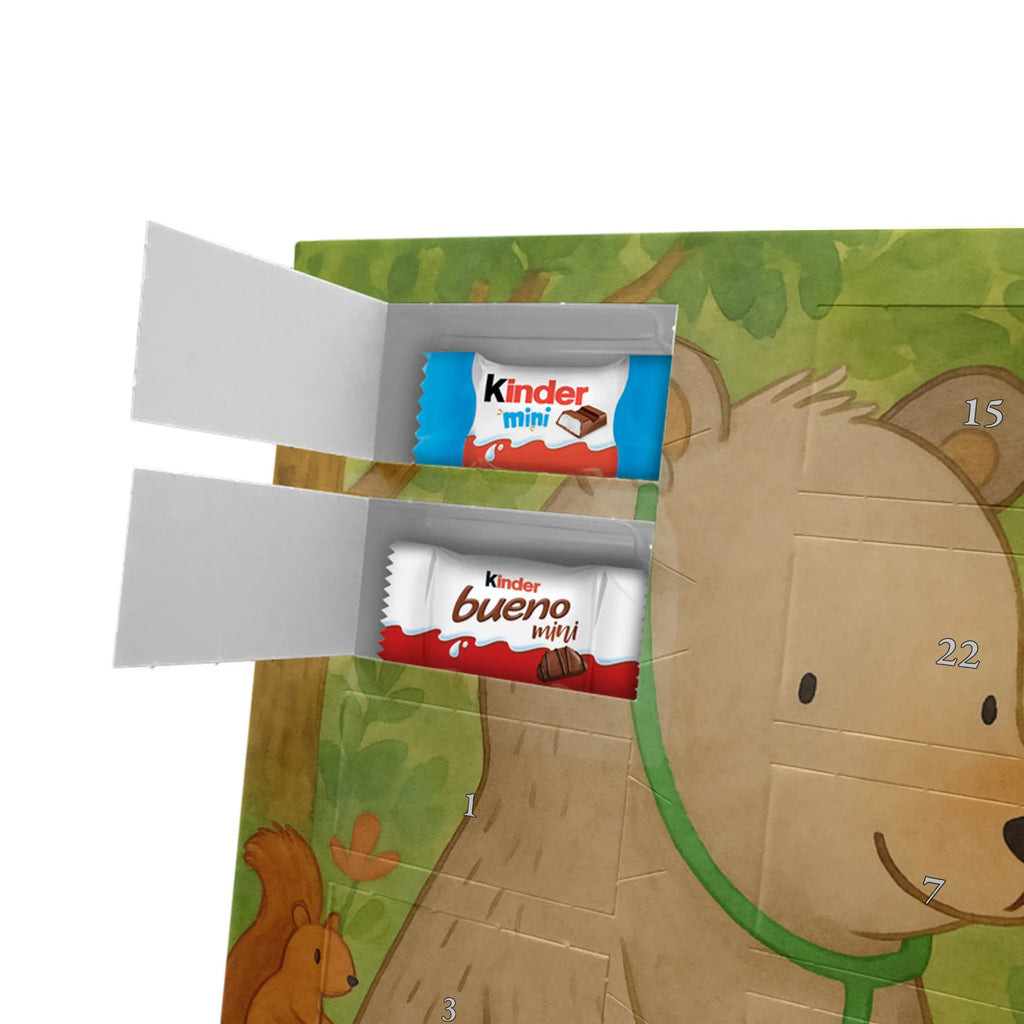 Chocolate advent calendar bear Physician Design teddy bear, cuddly toy, Doctor