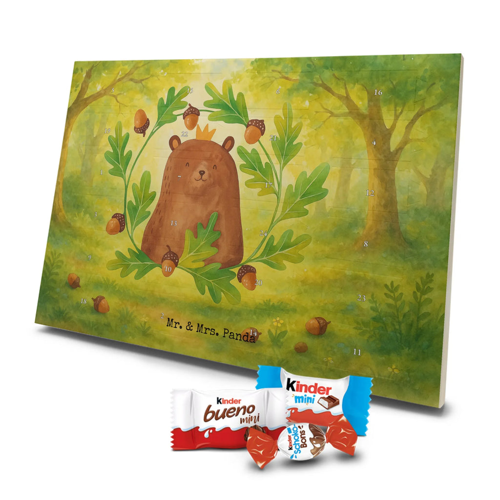 Chocolate advent calendar bear king Design teddy bear, cuddly toy, Father, best daddy, Father's Day, Daddy Bear, world best daddy