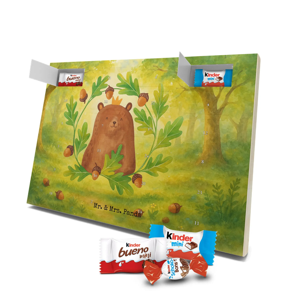 Chocolate advent calendar bear king Design teddy bear, cuddly toy, Father, best daddy, Father's Day, Daddy Bear, world best daddy