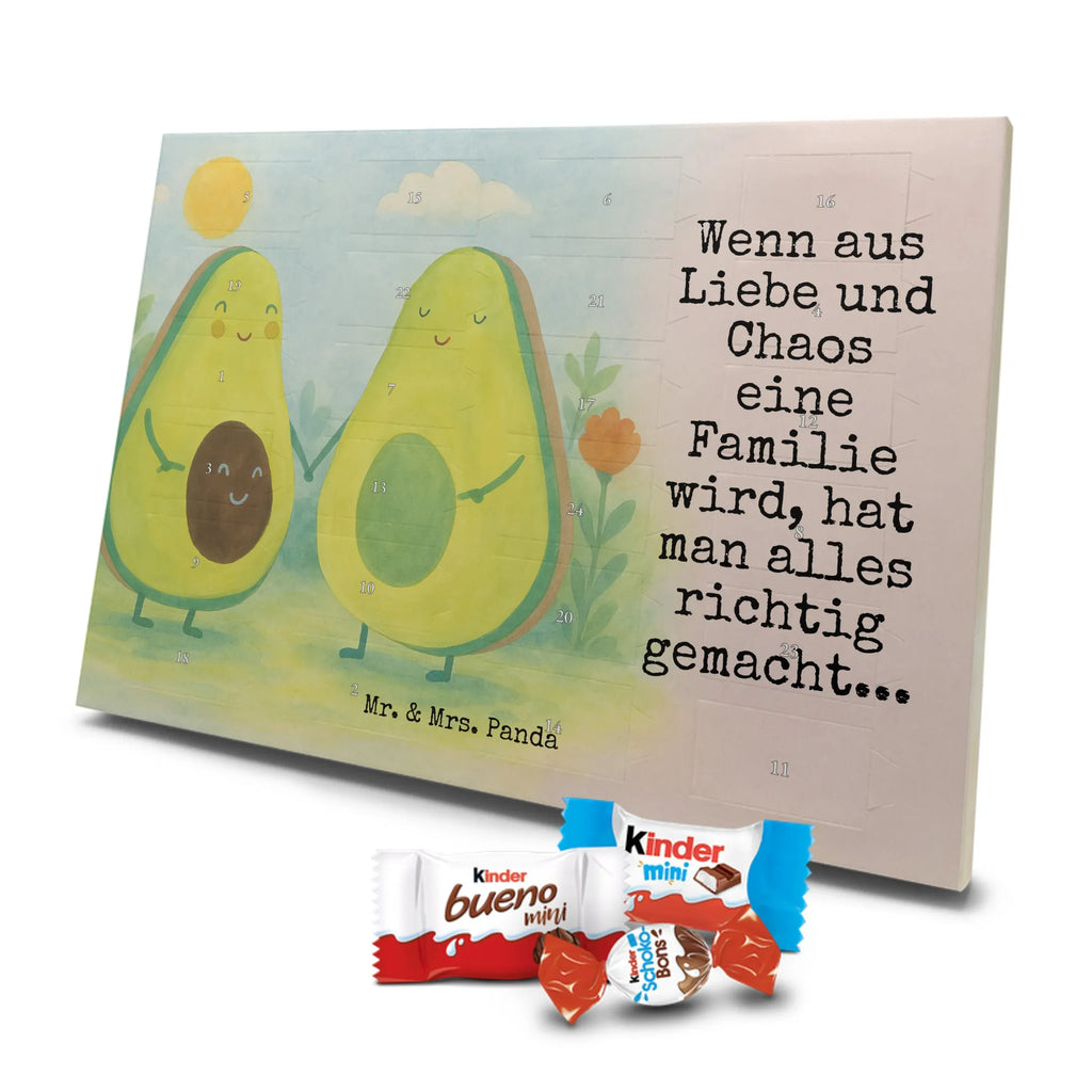 Chocolate advent calendar avocado pair Design vegetables, birth, children, pregnancy, wedding