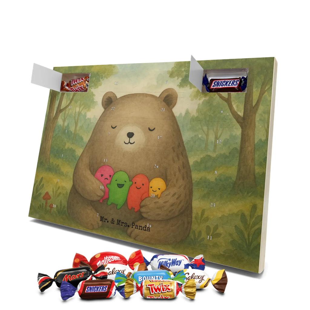 Chocolate advent calendar bear Feeling Design teddy bear, cuddly toy, Madness