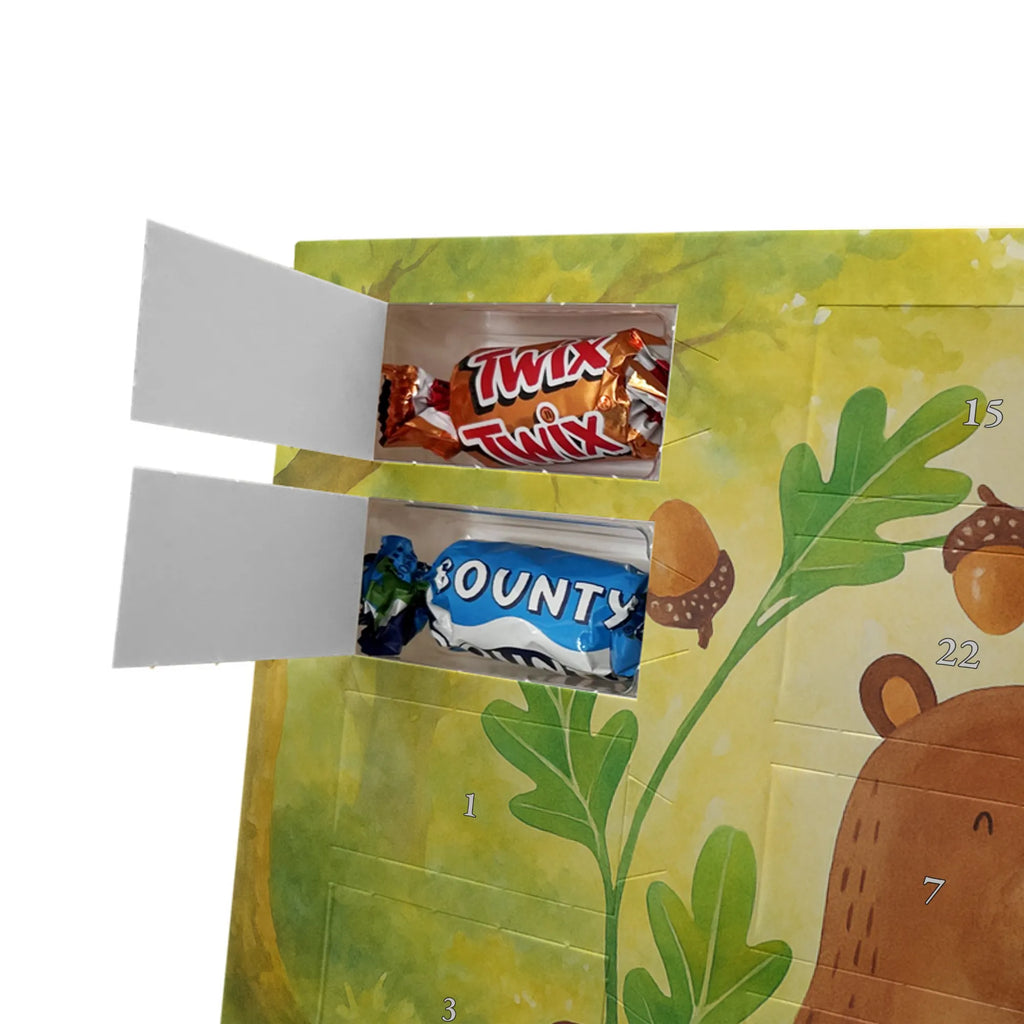 Chocolate advent calendar bear king Design teddy bear, cuddly toy, Father, best daddy, Father's Day, Daddy Bear, world best daddy