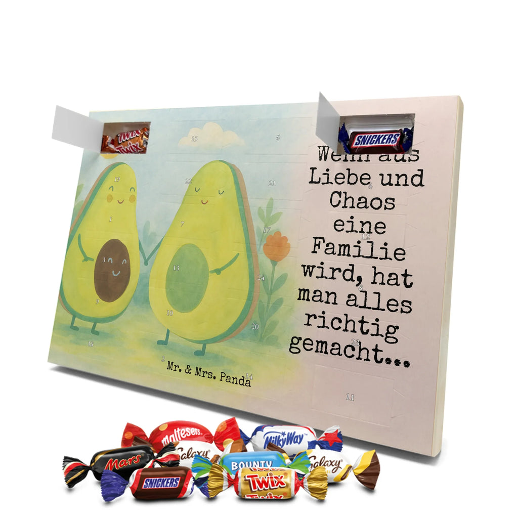 Chocolate advent calendar avocado pair Design vegetables, birth, children, pregnancy, wedding