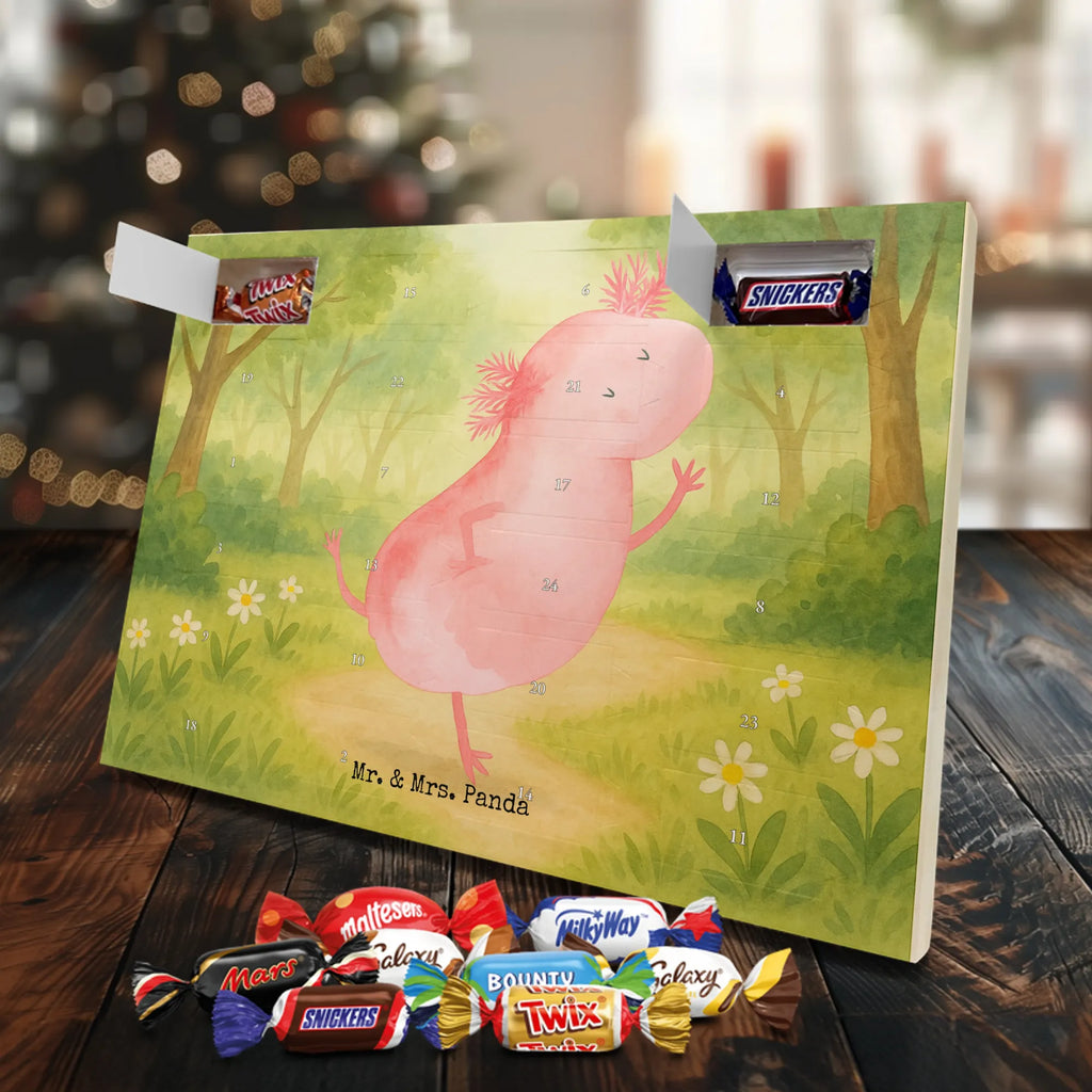 Chocolate advent calendar axolotl Dance Design Axelotl, marine animals, Mexican walking fish, salamander, girlfriend, stars, amphibians, tailfish, roof damage, best friend