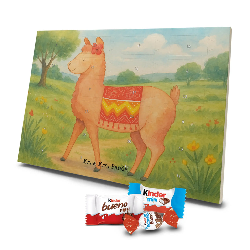 Chocolate advent calendar alpaca Proud Design alpaca, animal, llama, pako, camel, Peru, favourite animal