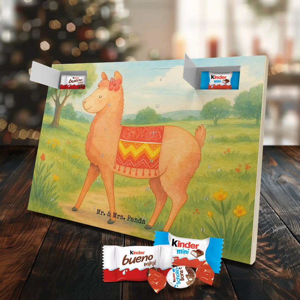 Chocolate advent calendar alpaca Proud Design alpaca, animal, llama, pako, camel, Peru, favourite animal
