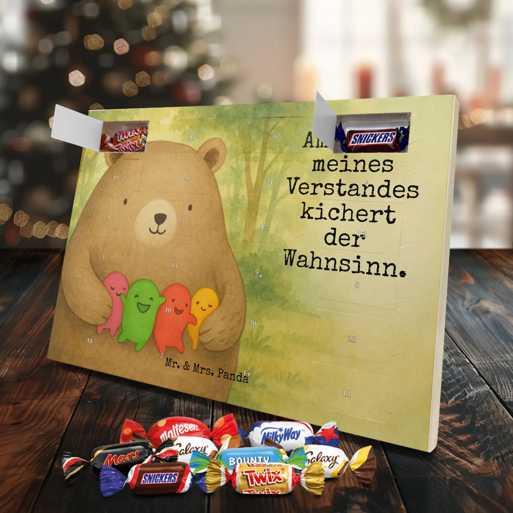 Chocolate advent calendar bear Feeling Design teddy bear, cuddly toy, Madness