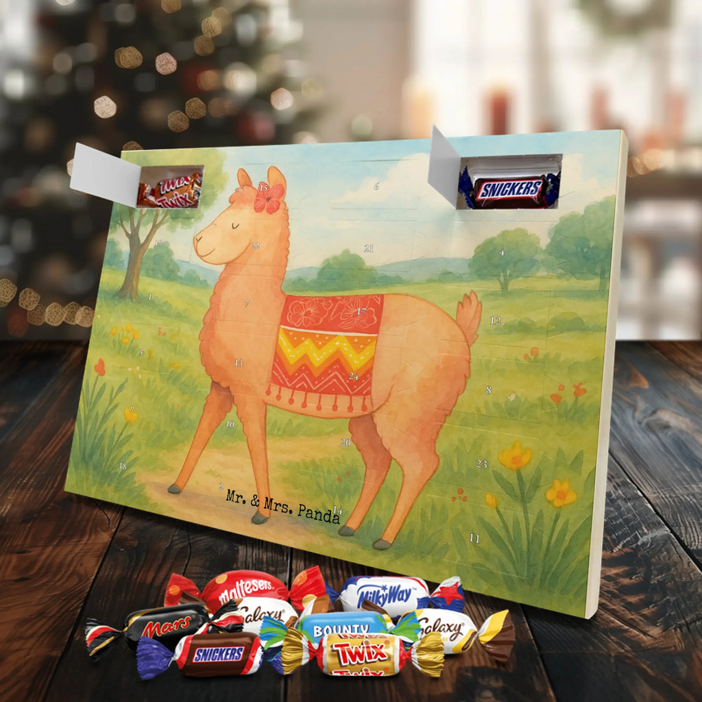 Chocolate advent calendar alpaca Proud Design alpaca, animal, llama, pako, camel, Peru, favourite animal