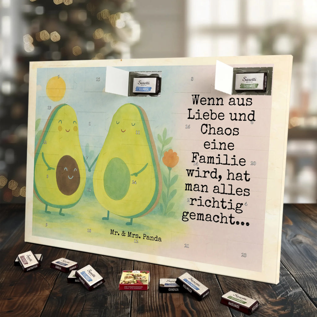 Chocolate advent calendar avocado pair Design vegetables, birth, children, pregnancy, wedding