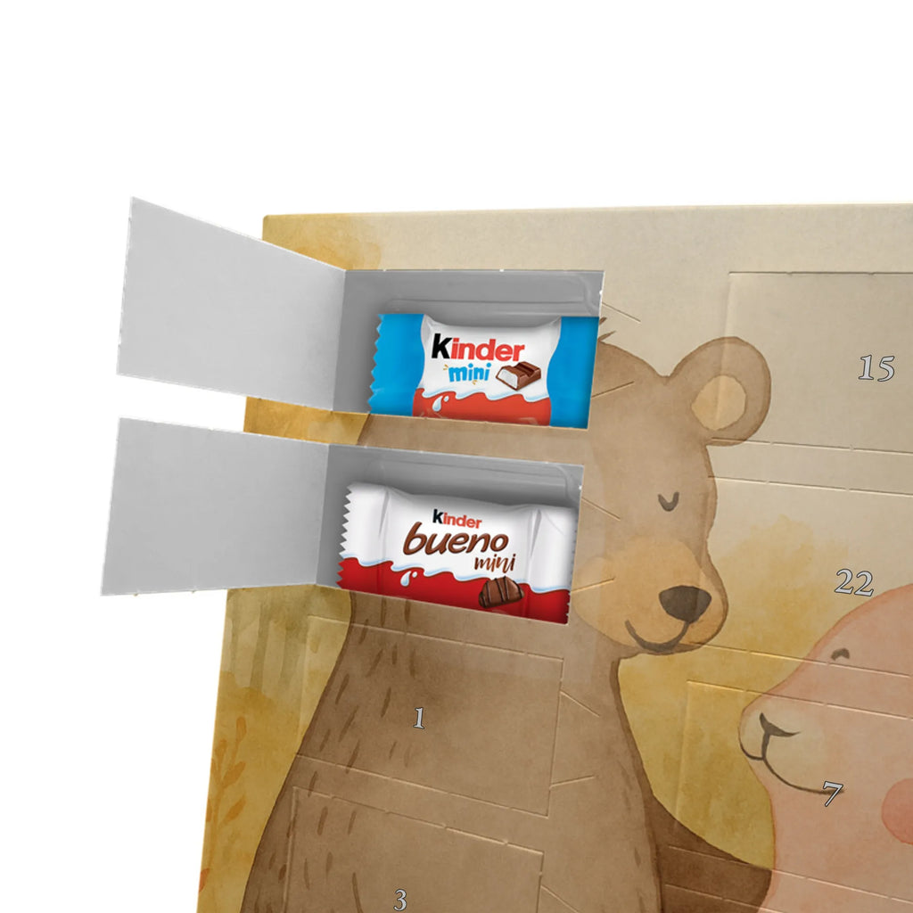 Chocolate advent calendar bear and rabbit Embrace Design Loving, Two, Together, Marriage, Proposal of marriage, Love gift, gift for her, gift for him, anniversary gift, friends, best friend, rabbit