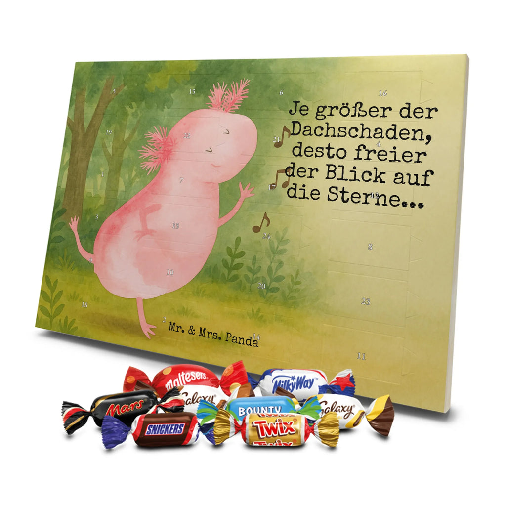 Chocolate advent calendar axolotl Dance Design Axelotl, marine animals, Mexican walking fish, salamander, girlfriend, stars, amphibians, tailfish, roof damage, best friend