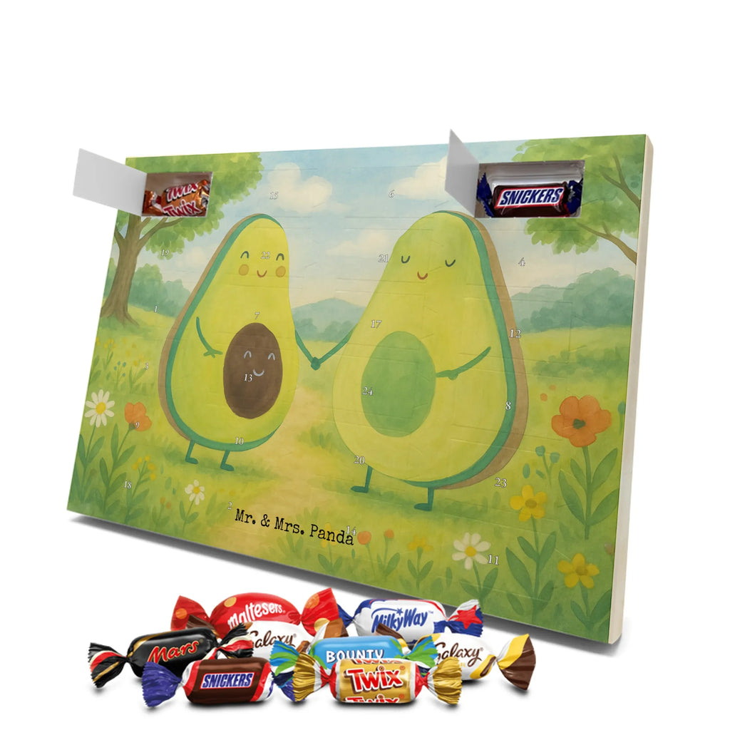 Chocolate advent calendar avocado pair Design vegetables, birth, children, pregnancy, wedding