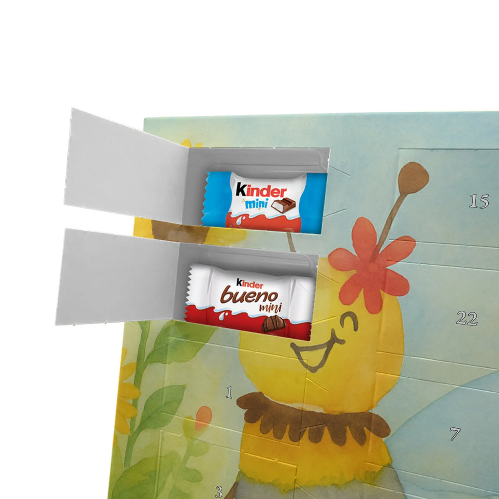 Chocolate advent calendar bee flower Design wasp, bumblebee