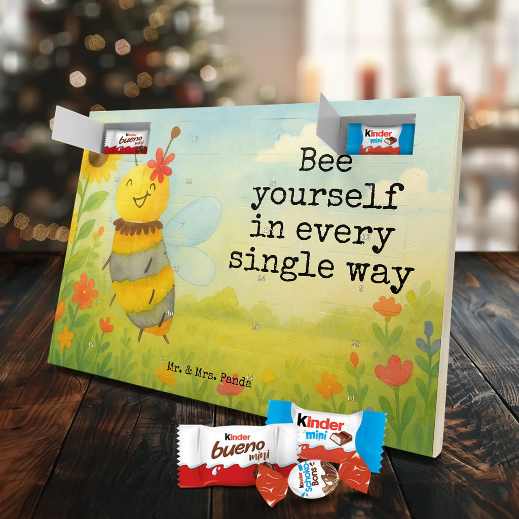 Chocolate advent calendar bee flower Design wasp, bumblebee