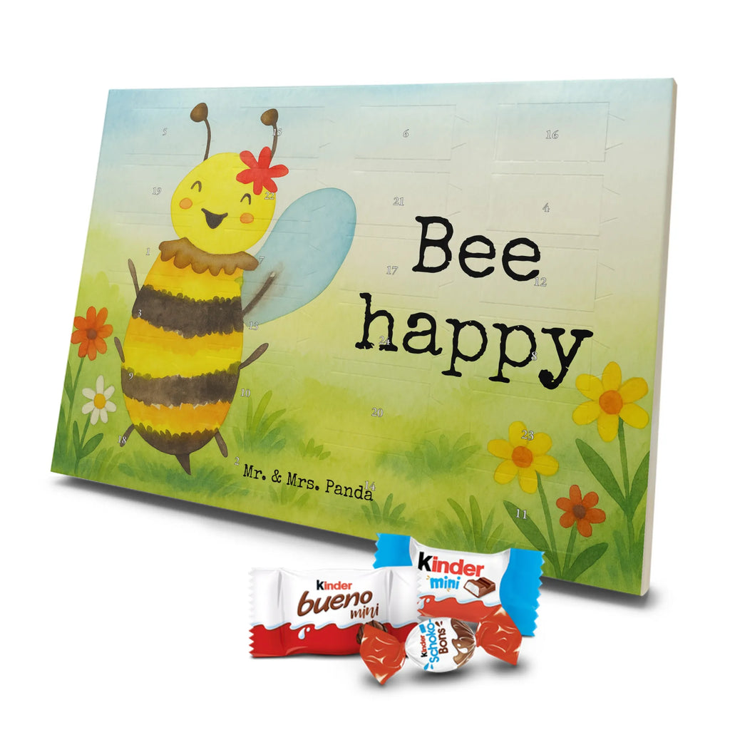 Chocolate advent calendar bee happy Design wasp, bumblebee