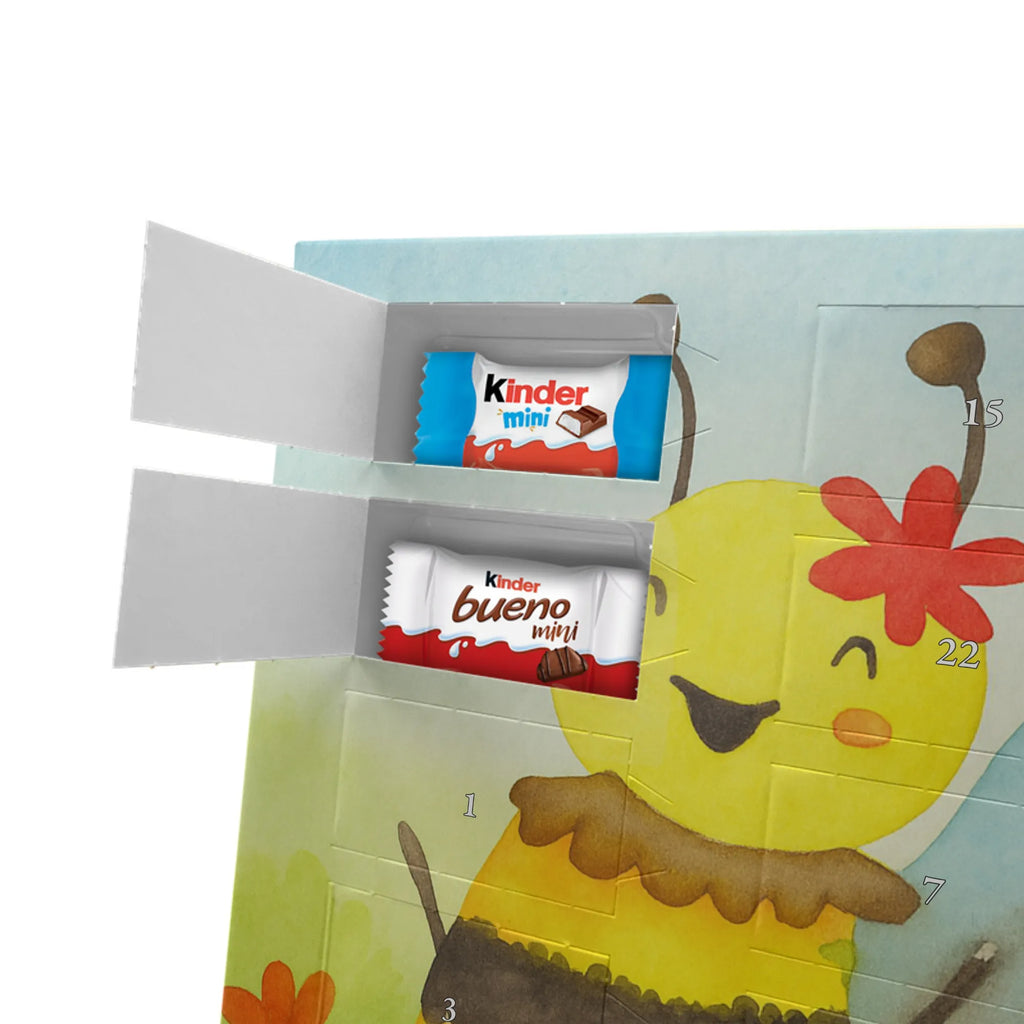 Chocolate advent calendar bee happy Design wasp, bumblebee