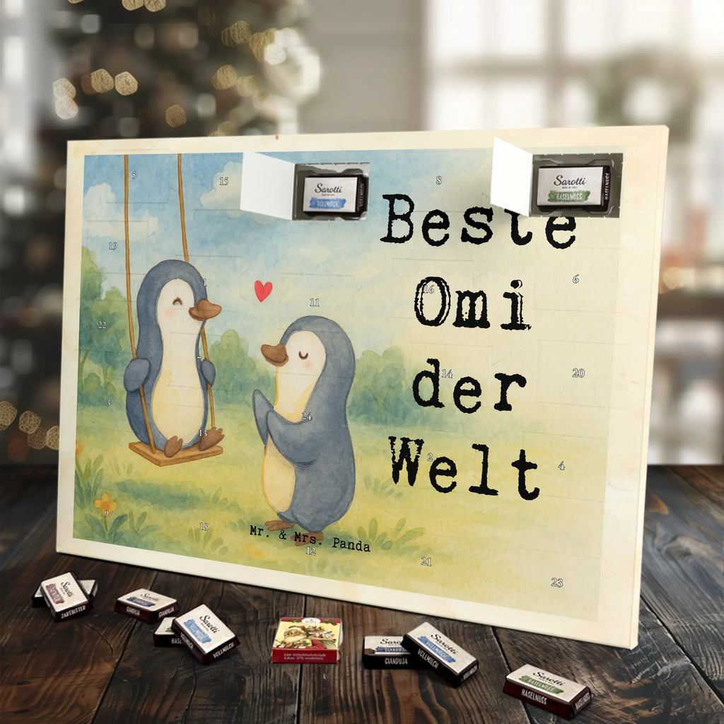 Chocolate advent calendar penguin Best grandma in the world Design thank you, birthday, gift idea, birthday present, gift tip, make you happy, giving, for, gift, grandpa, granddaughter, Grandmother, grandma, grandchild, best, grandson, little thing