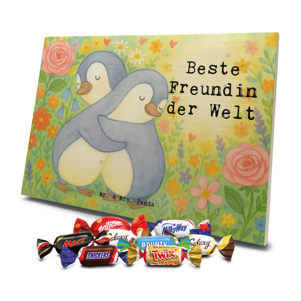Chocolate advent calendar penguin Best girlfriend in the world Design thank you, birthday, gift idea, birthday present, gift tip, make you happy, giving, for, gift, best, Girlfriend, friendship. Dearest, girlfriends, wife, anniversary, best friend, saying