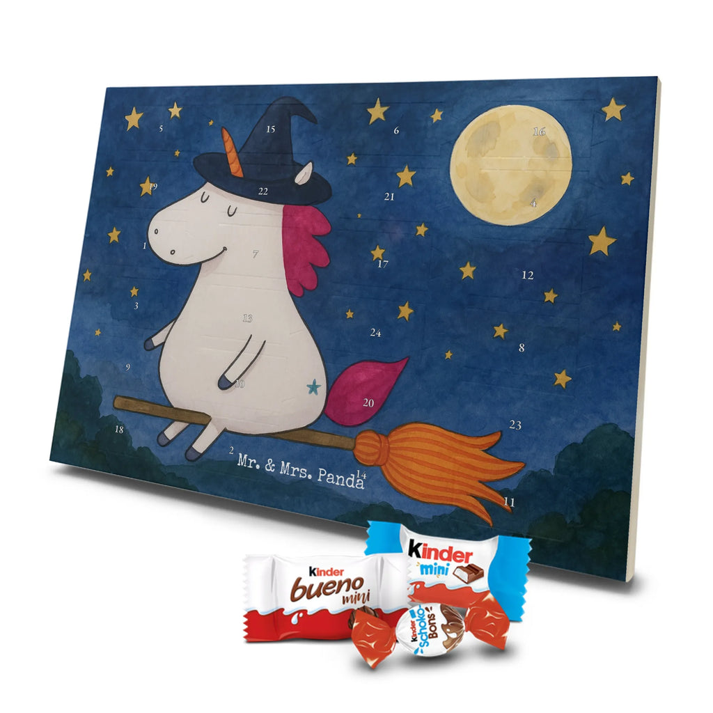 Chocolate advent calendar unicorn Witch Design wife gift, witch, mad, bitch, bad girl, girlfriend present, devil