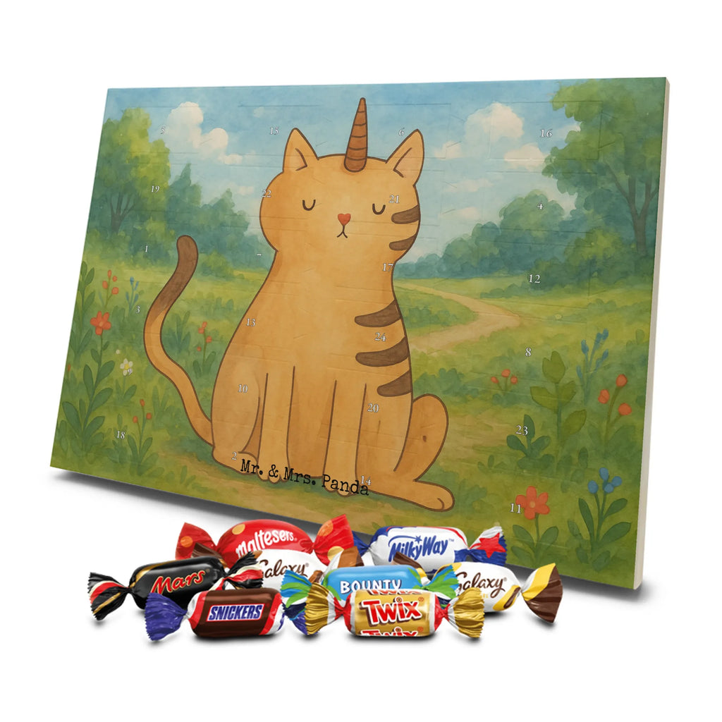 Chocolate advent calendar unicorn Cat Design cat gift, cat lover, Kitty, cat present, Kittycorn, Rainbow