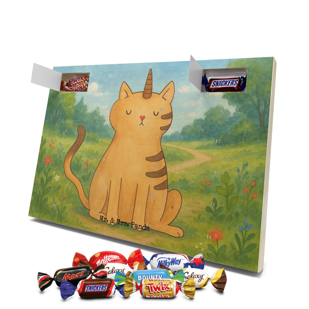 Chocolate advent calendar unicorn Cat Design cat gift, cat lover, Kitty, cat present, Kittycorn, Rainbow